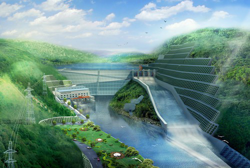 南和老挝南塔河1号水电站项目